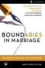 Boundaries in Marriage: Participant's Guide