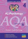 AQA  Psychology Unit 4 Social Psychology SUG