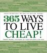 365 Ways to Live Cheap