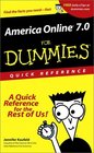 America Online 70 for Dummies Quick Reference
