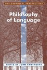 Philosophy of Language Philosophical Perspectives