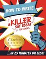 How to Write a Killer SAT Essay