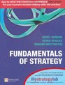 Fundamentals of Strategy AND MyStrategyLab