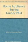 Home Appliance Buying Guide 1994