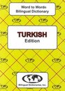 EnglishTurkish  TurkishEnglish WordtoWord Dictionary Suitable for Exams