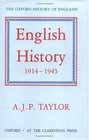 English History 19141945