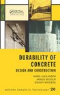 Durability of Concrete Design and Construction