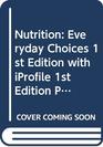 Nutrition WITH iProfile 1E Password Card Everyday Choices