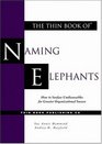 The Thin Book of Naming Elephants How to Surface Undiscussables for Greater Organizational Success