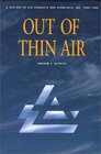 Out of Thin Air A History of Air Products and Chemicals Inc 19401990