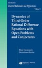 Dynamics of ThirdOrder Rational Difference Equations with Open Problems and Conjectures