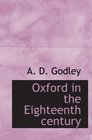 Oxford in the Eighteenth century