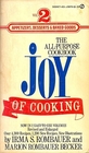 The Joy of Cooking 2 Volume 2 Appetizers Desserts  Baked Goods