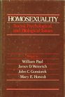 Homosexuality Social Psychological and Biological Issues