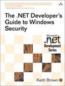 The NET Developer's Guide to Windows Security