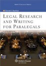 Legal Research  Writing for Paralegals 6th Edition