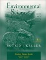 Environmental Science Earth As a Living Planet Student Review Guide
