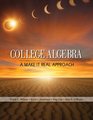 Student Solutions Manual for Wilson's College Algebra Make it Real