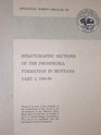 stratigraphic sections of the phosphoria formation in Montana part 2 1949  50