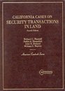California Cases on Security Transactions in Land