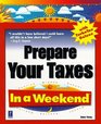 Prepare Your Taxes In a Weekend with TurboTax Deluxe