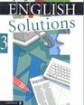 English Solutions Book 3