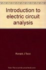 Introduction to electric circuit analysis