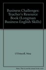 Business Challenges Teacher's Resource Book