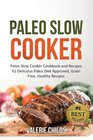 Paleo Slow Cooker Paleo Slow Cooker Cookbook and Recipes  61 Delicious Paleo Diet Approved Grain Free Healthy Recipes BONUS  PALEO COOKBOOK RECIPES SHOPPING LIST INCLUDED