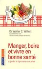 Manger boire et vivre en bonne sant