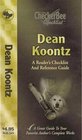 Dean Koontz A Reader's Checklist and Reference Guide