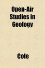 OpenAir Studies in Geology