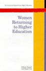 Women Returning to Higher Education