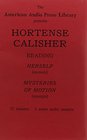 Hortense Calisher Herself/Readings