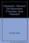 Interaction  Revision De Grammaire Francaise