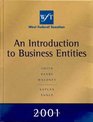 West Federal Taxation 2001 Edition An Introduction to Business Entities