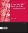Learning SAS by Example A Programmer's Guide