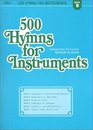 500 Hymns For Instruments: Book B, Trumpets, Bass Clarinet