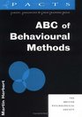 ABC of Behavioural Methods