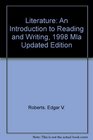 Literature An Introduction to Reading and Writing 1998 Mla Updated Edition