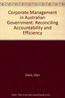 Corporate Management in Australian Government