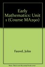 Early Mathematics Unit 1