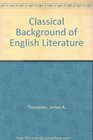 Classical Background of English Literature