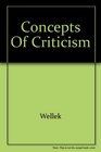 Concepts of Criticism Essays
