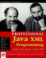 Professional Java XML Programming with servlets and JSP
