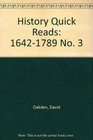 History Quick Reads 16421789 No 3