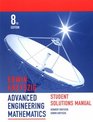 Advanced Engineering Mathematics Student Solutions Manual