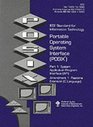 IEEE Standard for Information Technology Portable Operating Sytem Interface