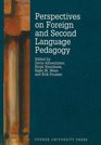 Perspectives on Foreign and Second Language Pedagogy