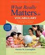 What Really Matters in Vocabulary ResearchBased Practices Across the Curriculum